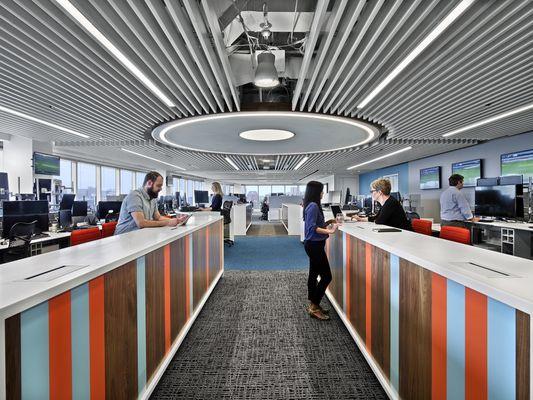 Nasdaq PHLX, Philadelphia, PA - Lighting Design by The Lighting Practice