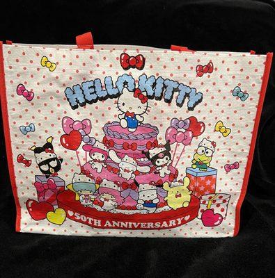 50th anniversary hello kitty bag $1.75!