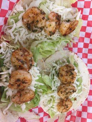 Check out our amazing shrimp tacos!