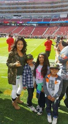 Bring your kids to work day at the Niners