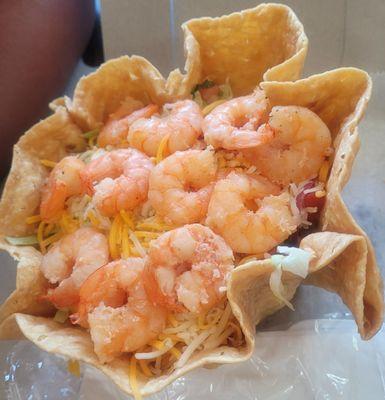 Shrimp taco bowl