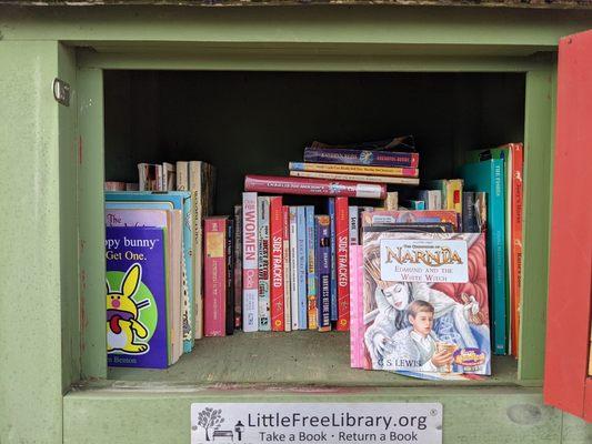 Little Free Library, Sullivan Middle School, Rock Hill