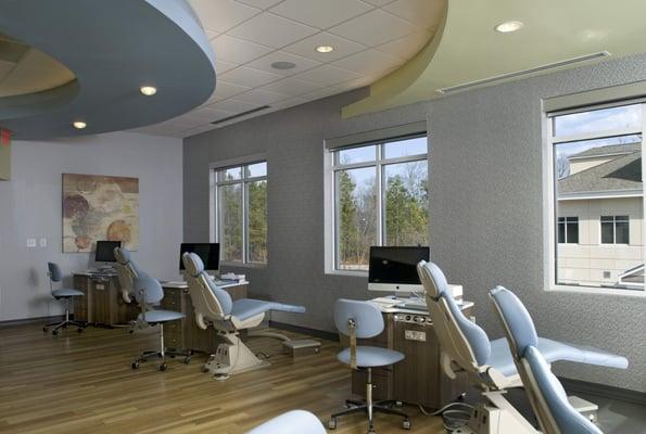 Treatment area at our South Cary location.