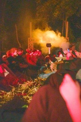 Haunted Hayride on 40 Acres of fear in Maryland