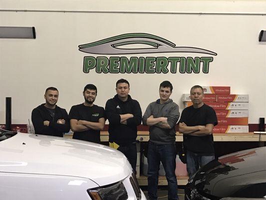 The staff at Premier Tint Pros