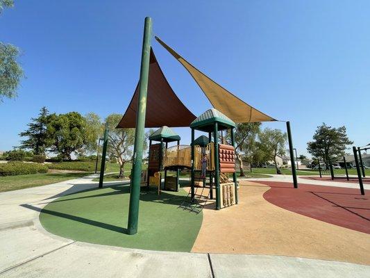 One of the playground structures.