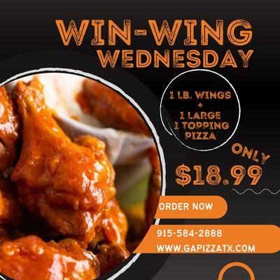 Win-Wing Wednesday Special!