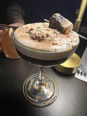 S'mores martini