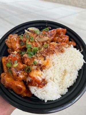 Spicy Chicken Bowl!