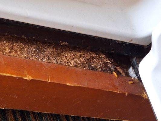 Under the refrigerator