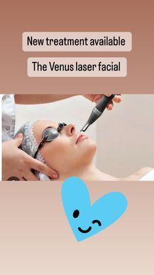 New treatment at Venus spa : the laser facial