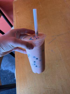 Strawberry Mango Bubble Tea