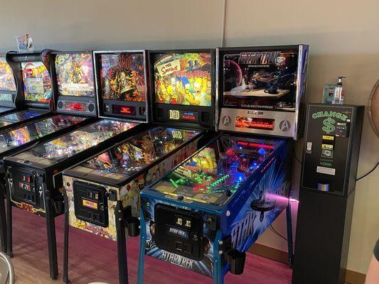 Pinball machines