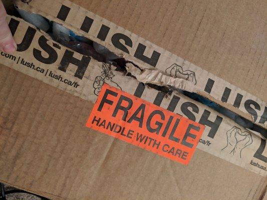 They are so thoughtful ;)fragile?