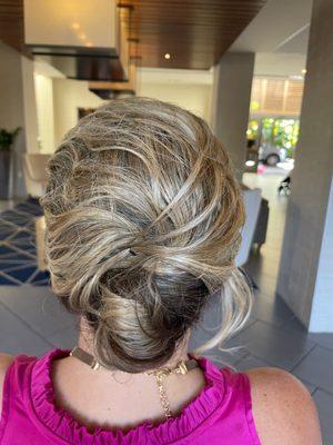 Elegant updo