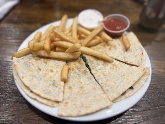 Veggie Quesadilla