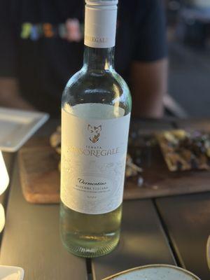 VERMENTINO, SASSOREGALE from TUSCANY, ITALY