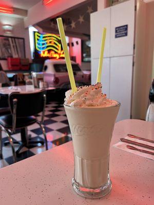 Vanilla milkshake!