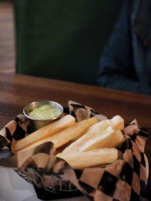 Fried yucca