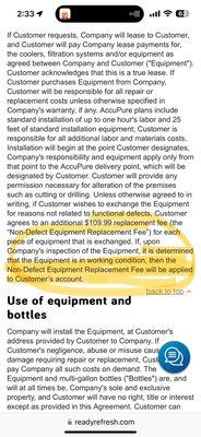 $50 charge for reconditioning is BS!! I hope they reverse that charge.