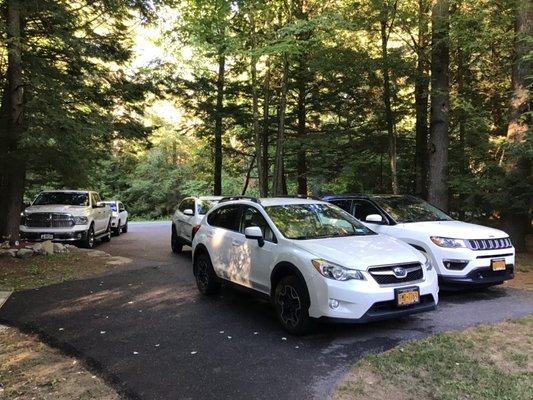 Four of the five vehicles purchased in this photo were purchased at Nemer.