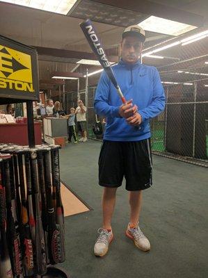 Man child ready to bat