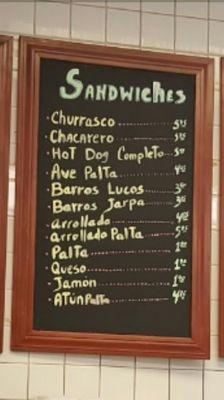 Los Andes Bakery * Chilean Sandwiches