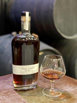 Distillers Select Series- Taylor Garrett Sherry Cask finish whiskey.  Limited release