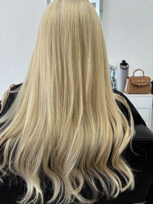 Bleach and Tone to create this beautiful golden Beige