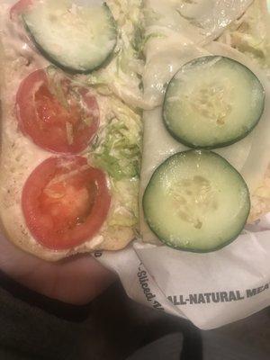 Sandwich at $10 tasted rotten and it's missing ingredients very sloppy disgusting!