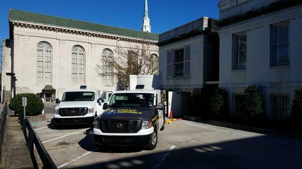 Cleaning commercial properties in Savannah