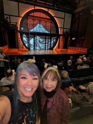 Took Mom to see Pacific overtures and she loved it!