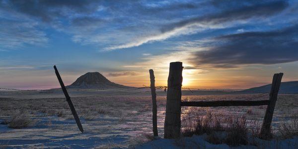 Wire Gate Sacred Butte