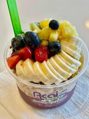 Rainbow Bowl with Pineapple