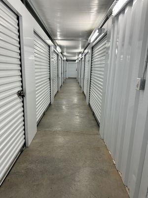 Climate-controlled storage units.