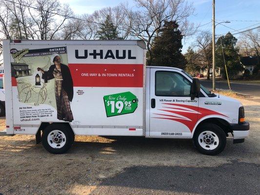 U-Haul rentals.