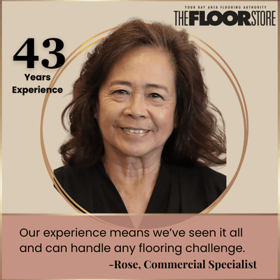 Let our commercial expert guide you to the perfect flooring. Call 415-216-2311