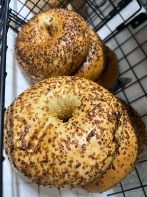 Garlic Bagels