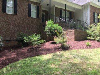 A few mulch jobs and pruning done by innovation landscaping