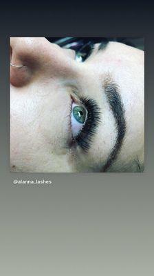 Hybrid lashes by alanna