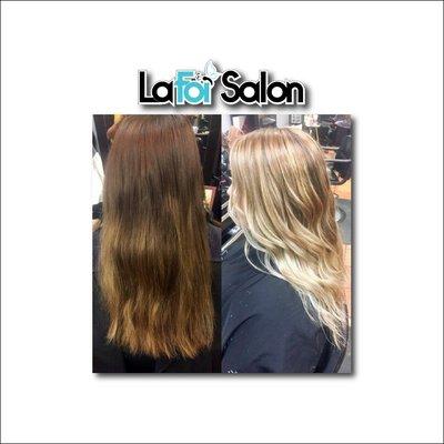 Time For Summer Highlights?? Call Today To Book Your Next Hair Appointment!! (806) 771-4545 www.lafoisalon.com #hairsalonslub...