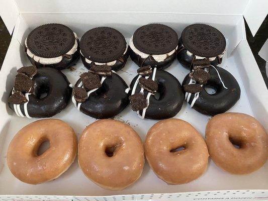 New Oreo kreme donuts