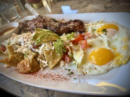 Ranchero Steak and Eggs