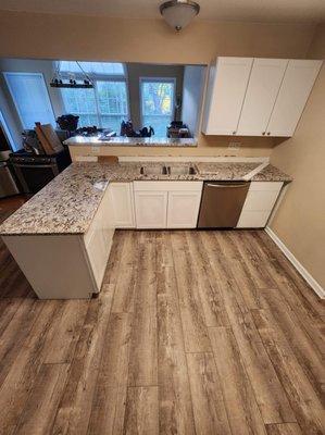 Flooring and Countertop installation