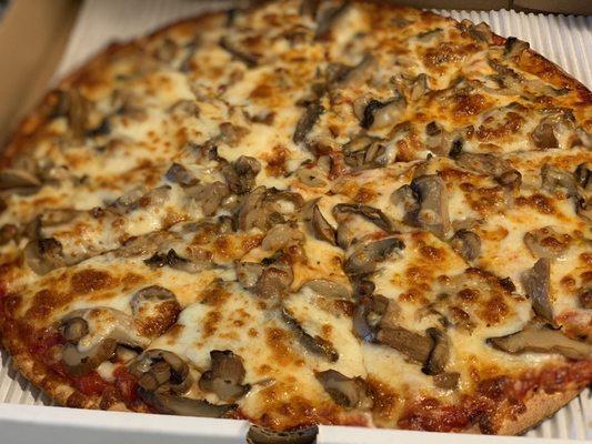 Mushroom with extra cheese