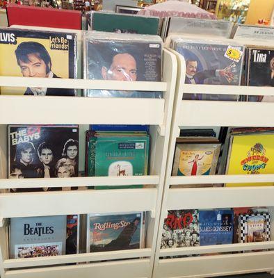 Original Vinyl LPs and 45s