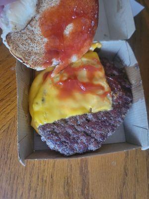 Sloppy quarter pounder