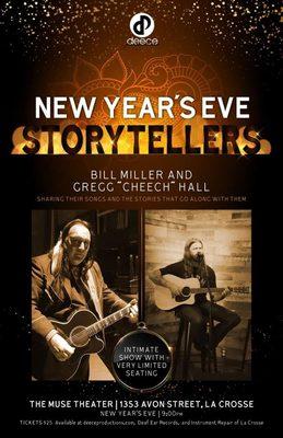 Grammy award winner Bill Miller and Greg Hall NYE's