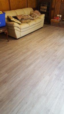 After LVT Flooring Installation