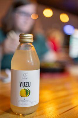 Kimino Sparkling Yuzu Juice ($4)